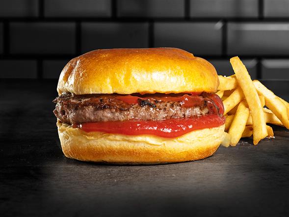 Burgari við ketsjupp